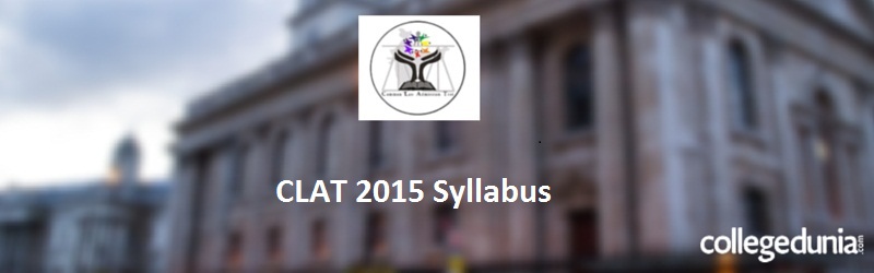 CLAT 2015 Syllabus