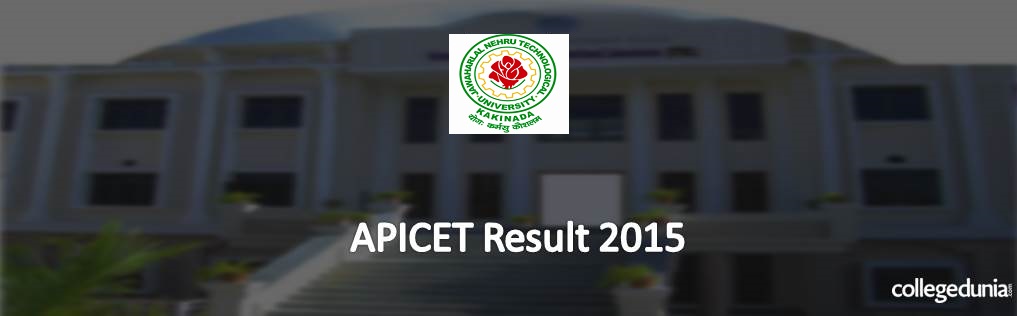 APICET 2015 Result Declared