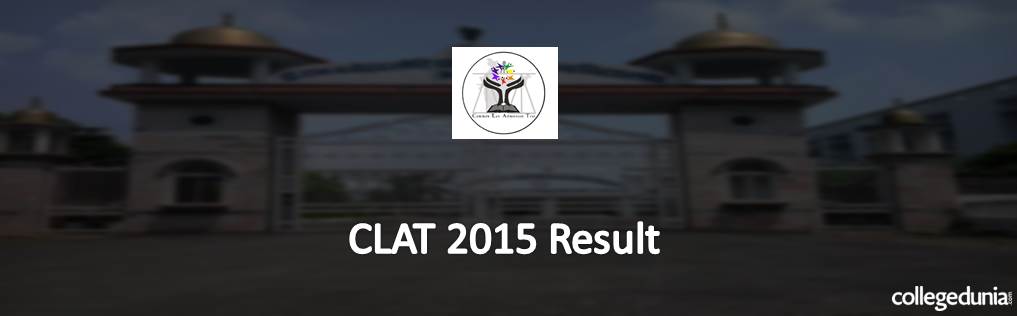 CLAT 2015 Result Declared