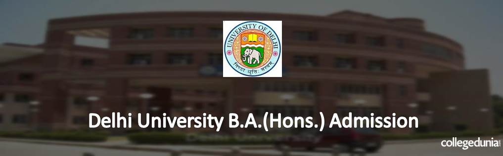 Delhi University B.A (Hons.) Admission