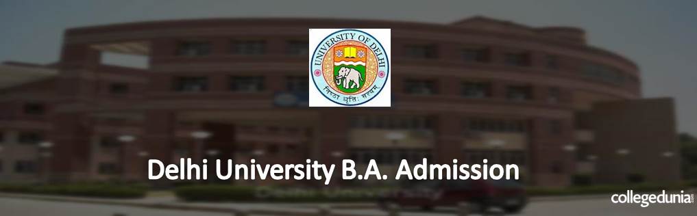 Delhi University B.A. Admission