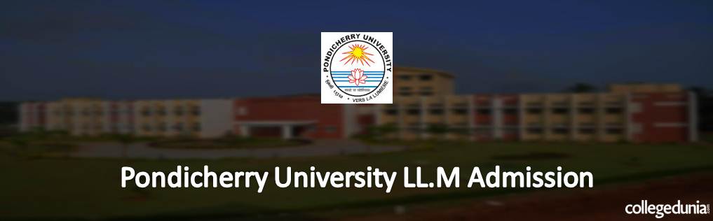 Pondicherry University LL.M Admission