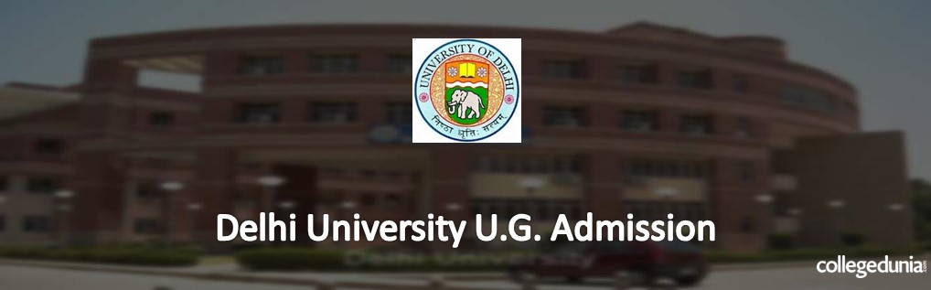 Delhi University UG Admissions 2015