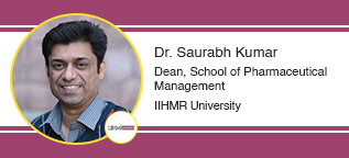 IIHMR University, Jaipur Dean, School of Pharmaceutical Management: Dr. Saurabh Kumar  Interview