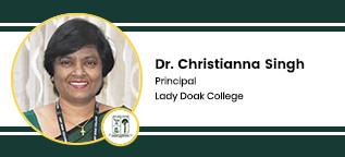 LADY DOAK COLLEGE, Principal: Dr. Christianna Singh Interview