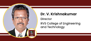 RVS School of Engineering and Technology, Dindigul, Director: Dr. V. Krishnakumar Interview