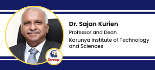 Karunya Institute of Technology and Sciences, Coimbatore, Professor and Dean: Dr. Sajan Kurien Interview