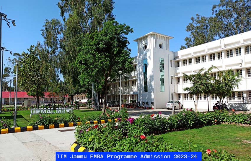 IIM Jammu EMBA Programme Admission 2023 24 Open Apply till March 31