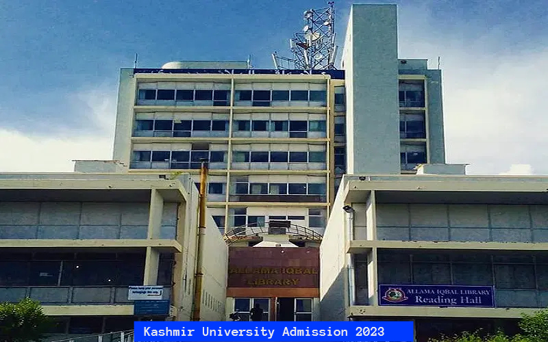 Kashmir University Admission 2023 Open for PG, PG Diploma  & Certificate Courses; Apply Till April 07