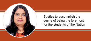 Bustles to accomplish the desire of being the foremost for the students of the Nation