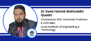 Lords Institute of Engineering & Technology, Hyderabad,  Associate Professor & HoD MBA : Dr Syed Hamid Mohiuddin Quadri Interview