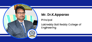 Lakireddy Bali Reddy College of Engineering, Krishna, Principal: Mr. Dr. K. Apparao Interview