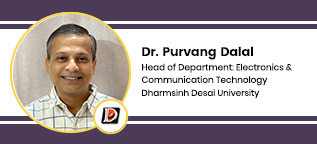 Interview Dr Purvang Dalal HOD Electronics and Communication Technology at Dharmsinh Desai University Gujarat