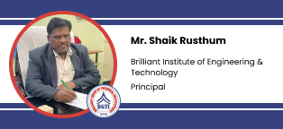 Brilliant Institute of Engineering and Technology, Hyderabad, Principal: Dr. Shaik Rusthum Interview