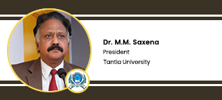 Interview Dr M M Saxena President at Tantia University Sri Ganganagar