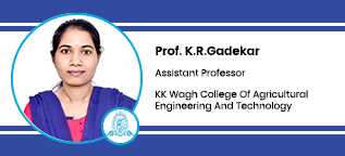 KK Wagh College of Agricultural Engineering and Technology, Nashik, Assistant Professor: Prof. K.R. Gadekar Interview