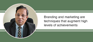 Branding and marketing are techniques that augment high levels of achievements