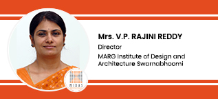 MARG INSTITUTE OF DESIGN AND ARCHITECTURE SWARNABHOOMI, Director: Mrs. V.P. Rajini Reddy Interview