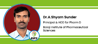 Balaji Institute of Pharmaceutical Sciences, Narsampet, Warangal, Principal and HOD for Pharm D: Dr. A. Shyam Sunder Interview