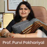 Focus and pursue your dreams with utmost devotion and commitment, suggests Prof. Purvi