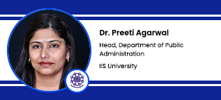 Interview Dr Preeti Agarwal Head Department of Public Administration at IIS University Jaipur