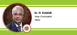 TNAU, Vice-Chancellor: Dr. N. Kumar Interview