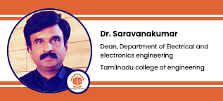 Tamilnadu College of Engineering, Coimbatore, Dean of Department of Electrical and Electronics Engineering: Dr. Saravanakumar Interview