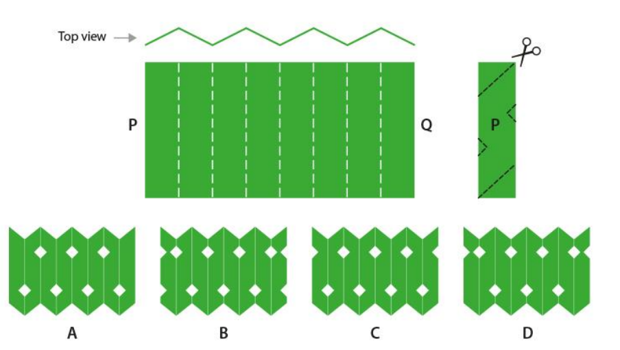 Paper folding and cutting