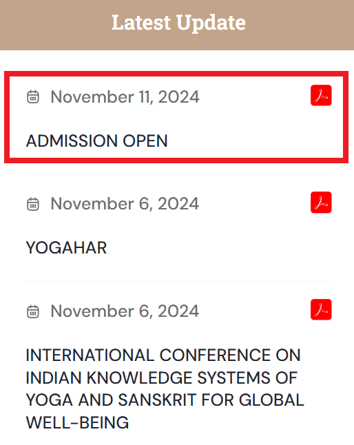 Lakulish Yoga University Invites Applications for Admission to B.Sc and M.Sc in Yoga Education
