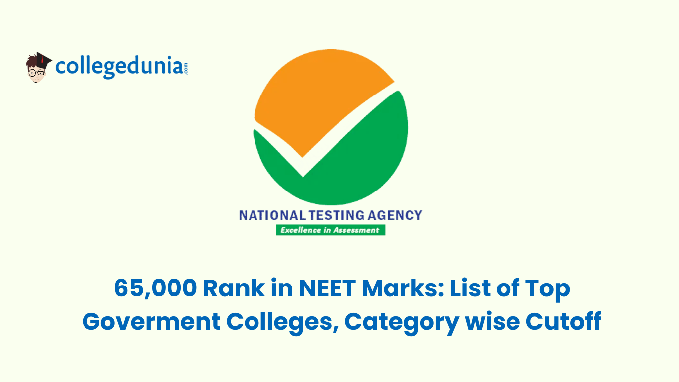 65000 Rank in NEET marks