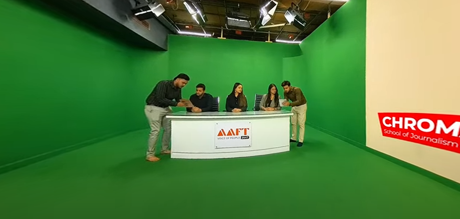 AAFT Noida News Studio