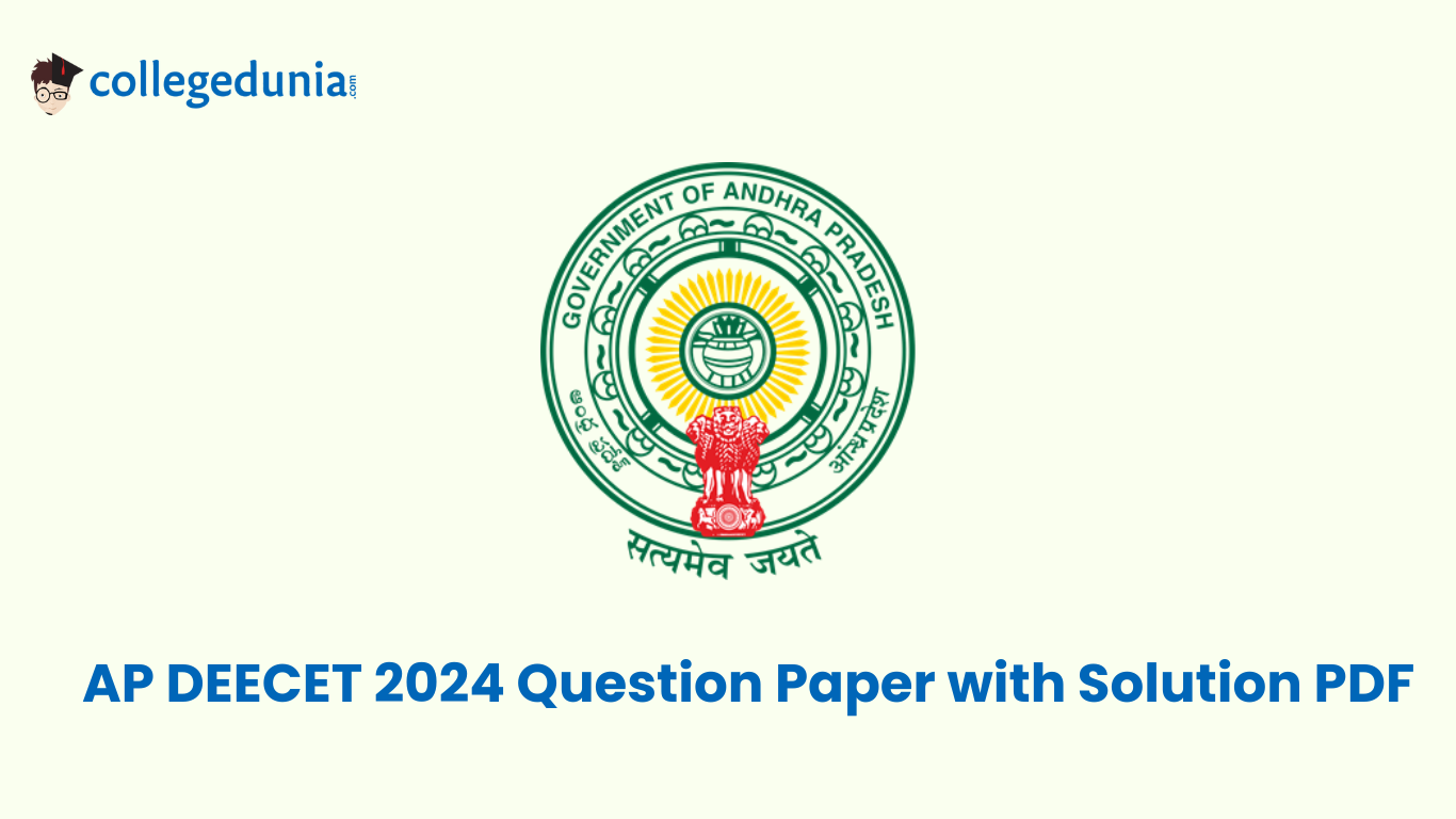AP DEECET 2024 Question Paper with Solution PDF