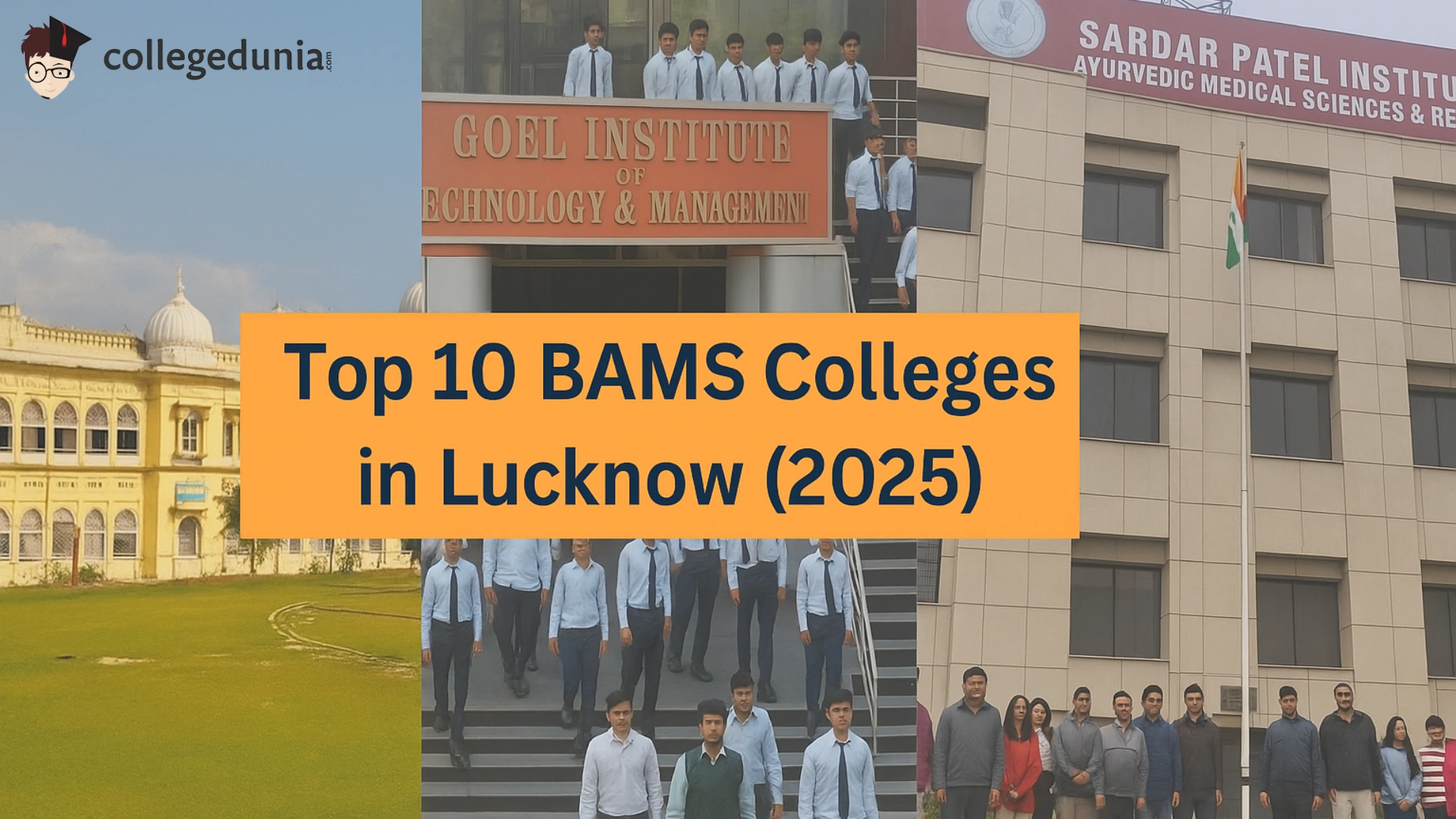 Top 10 BAMS Colleges in Lucknow 2025