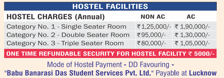 Hostel Fee-