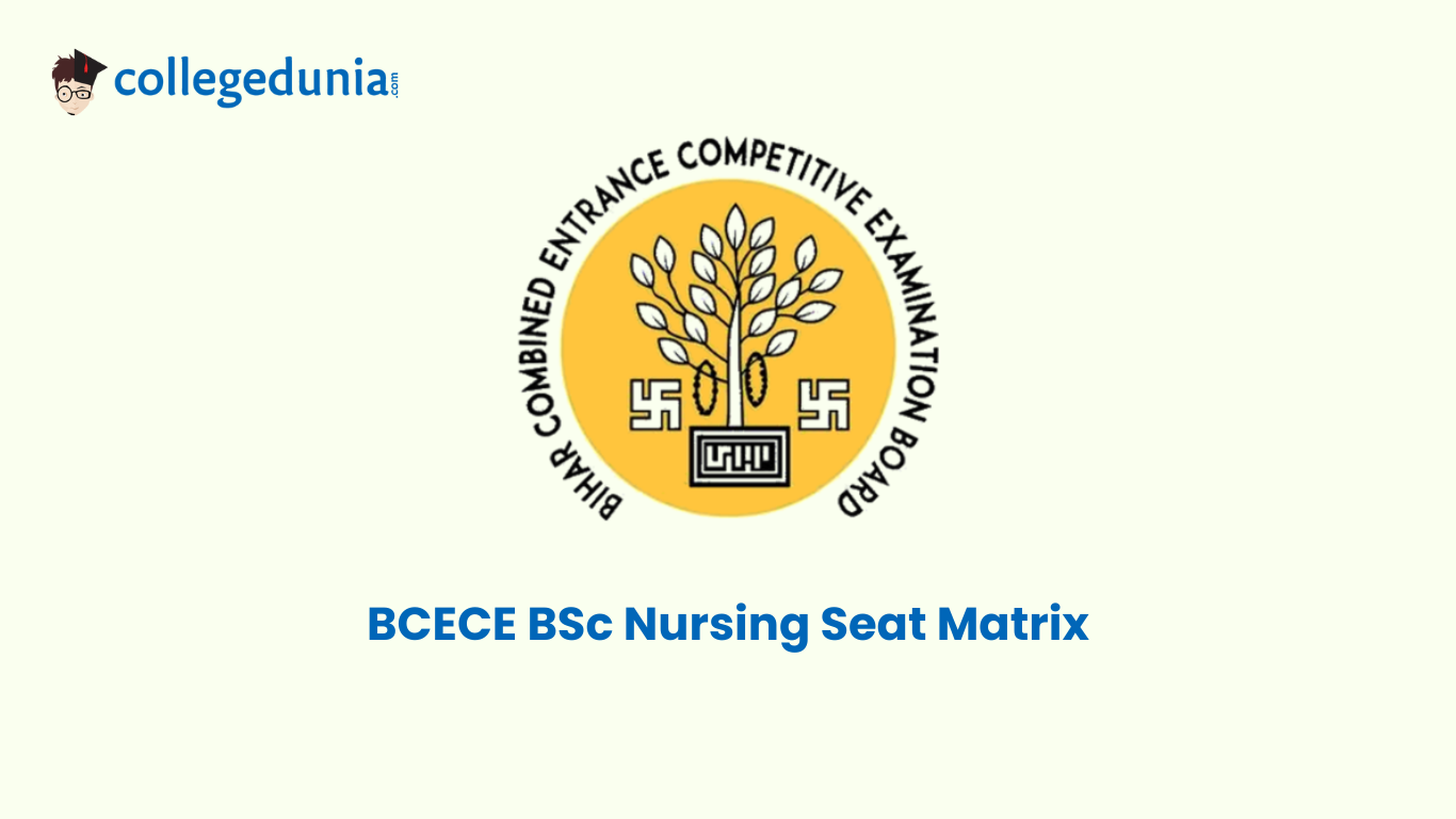 BCECE BSc Nursing Seat Matrix