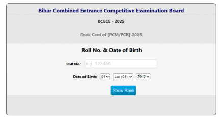 BCECE Result