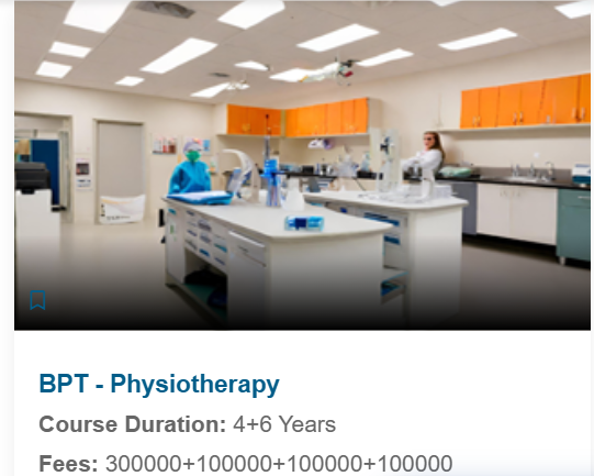 Fees As Per Official Website