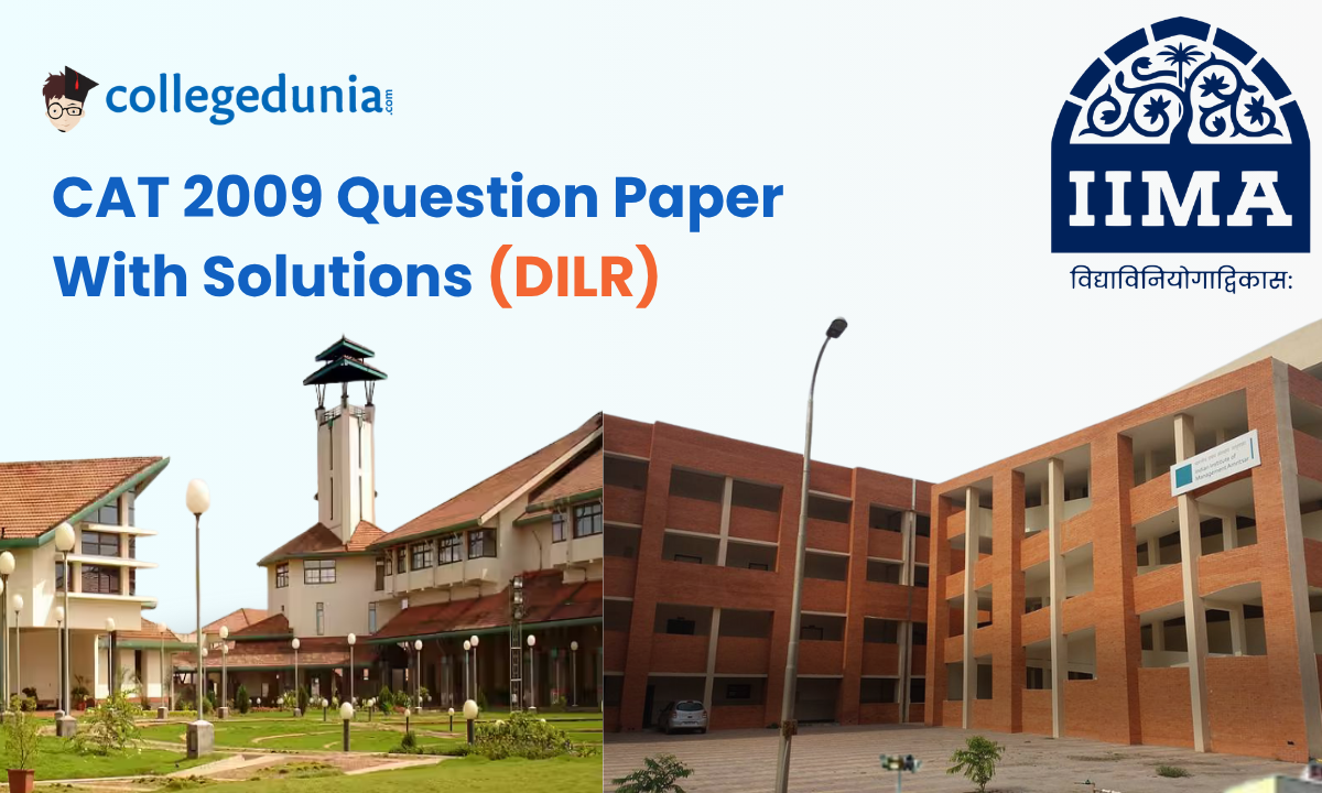 cat 2009 question paper with solution dilr