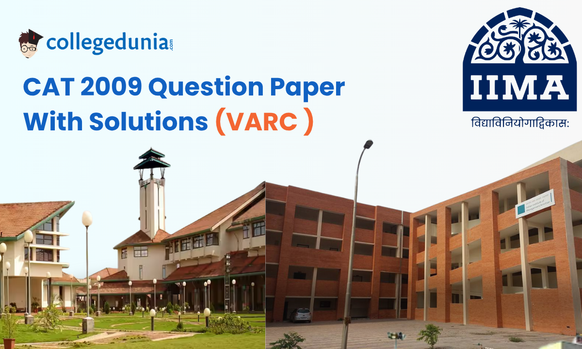 CAT 2009 Question Paper witjh solution