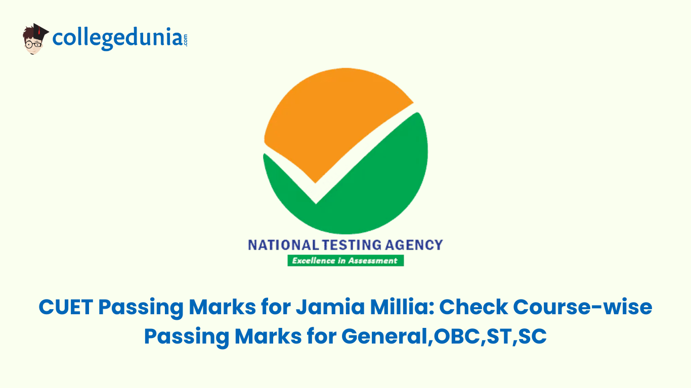 CUET Passing Marks for Jamia Millia