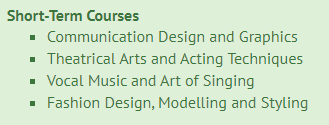 courses