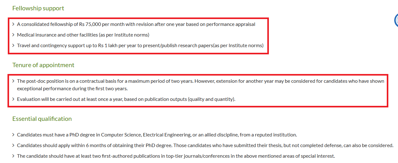 DAIICT Postdoctoral Fellowships 2025