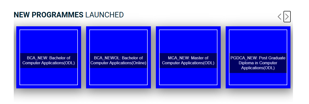 IGNOU New Online and ODL Programs 2025