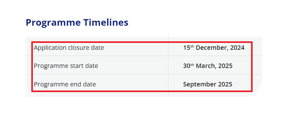 IIT Delhi Executive Programme in Advanced PM 2025 Schedule