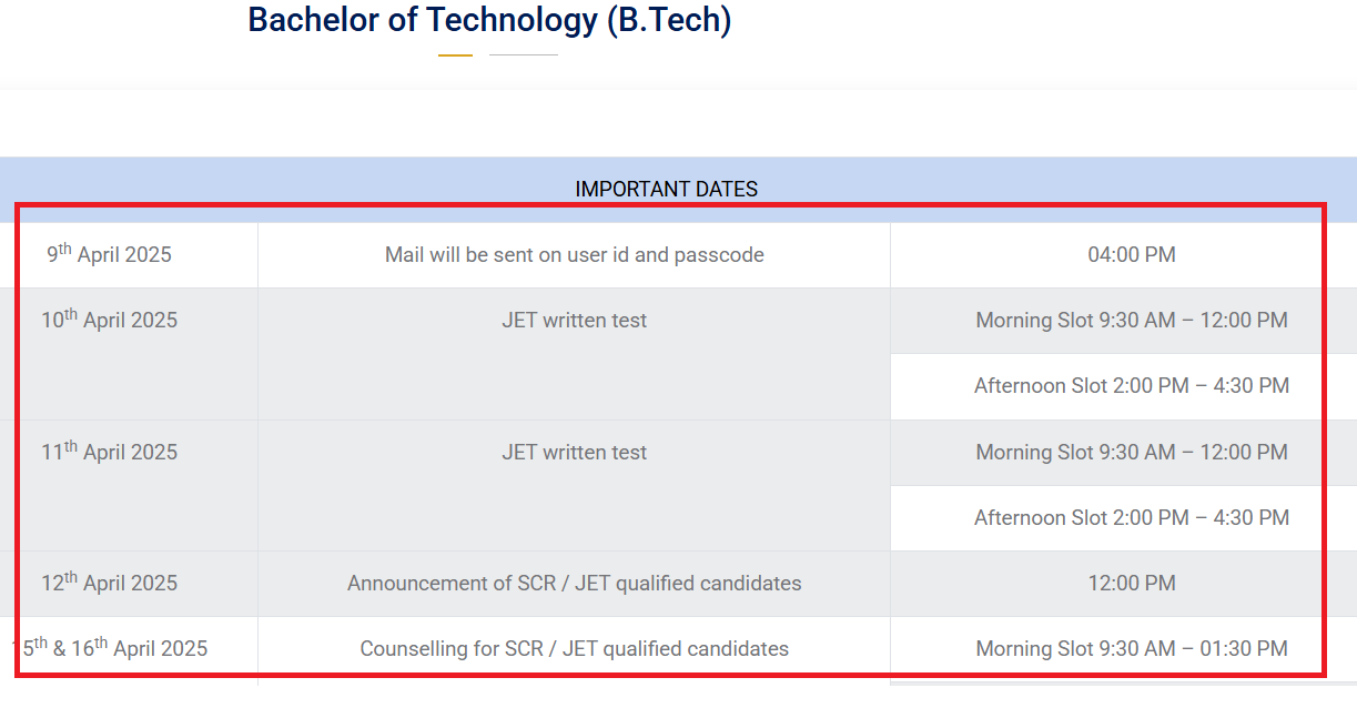 Jain college of engineering admission btech open