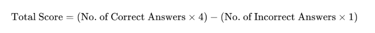 JEE Main Score Calculation