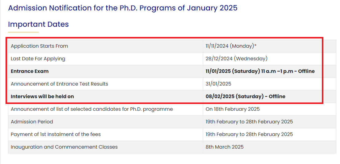 Jain Deemed to be University PhD Admission 2025 Open