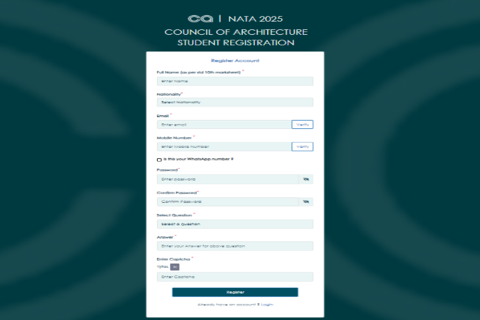 NATA Registration