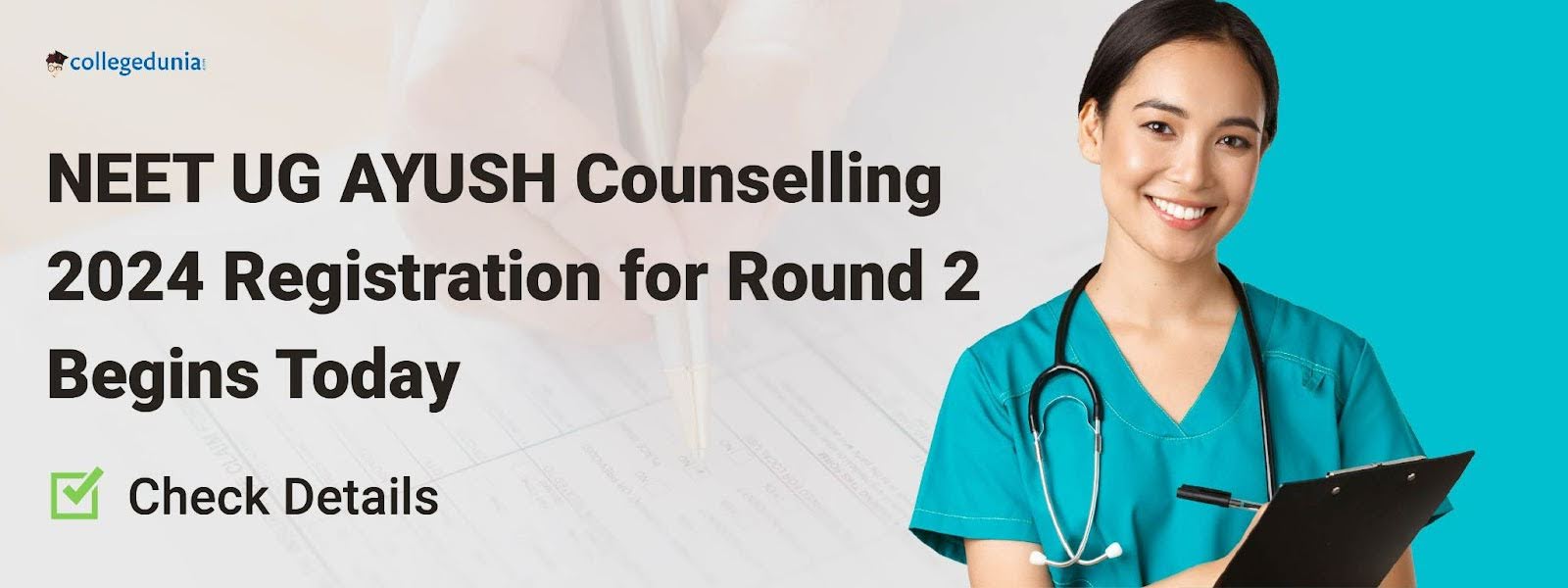 NEET AYUSH Counselling Registration Started