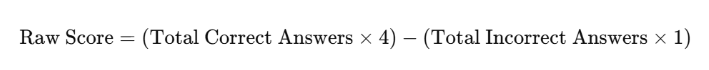 OJEE Score calculation